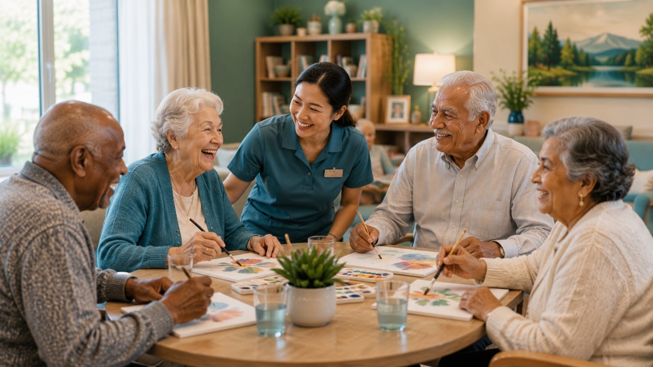 Activities at Advinia Care Scallop Shell